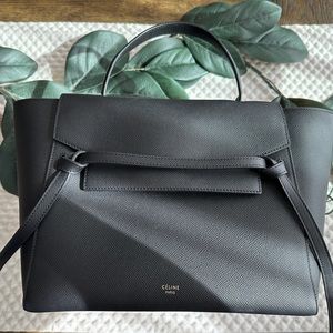 Celine Grained Calfskin Belt Bag